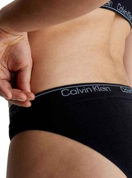 Biquíni Braga Calvin Klein Preto para Mulher