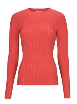 Camisola Only Dima Life Button Vermelho para Mulher