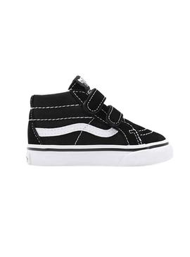 Sapatilhas Vans Sk8 Mid Reissue Pretos para Bebê