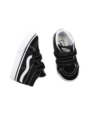 Sapatilhas Vans Sk8 Mid Reissue Pretos para Bebê