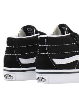 Sapatilhas Vans Sk8 Mid Reissue Pretos para Bebê