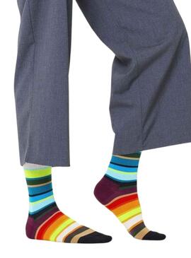 Maias Happy Socks Stripes Multicolor Homem