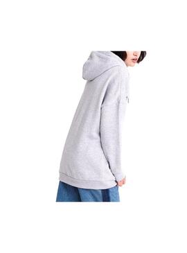 Sweat Superdry Noventa Cinza Mulher