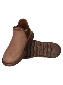 Botas Hey Dude Branson em Couro Marrom Para Homem.
