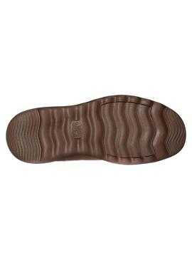 Botas Hey Dude Branson em Couro Marrom Para Homem.