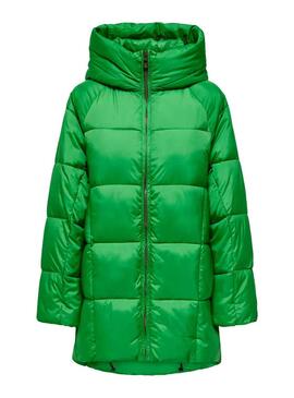 Casaco Only Acolchoado Asta Verde para Mulher