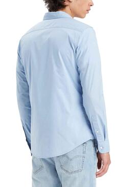 Camisa Levis Battery Housemark Azul para Homem