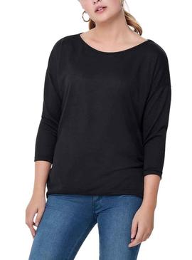 T-Shirt Only Elecos 4/5 Preto para Mulher