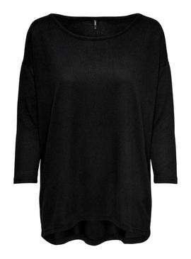 T-Shirt Only Elecos 4/5 Preto para Mulher