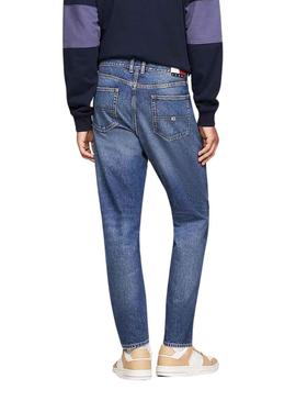 Calças Jeans Tommy Jeans Isaac Tapevermelho Homem