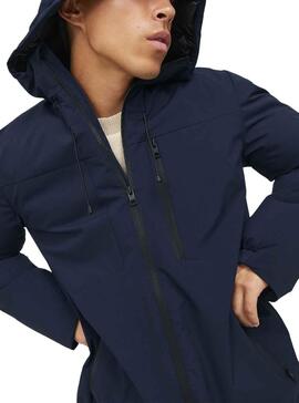 Parka Jack & Jones Payne Azul Marinho para Homem