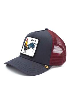 Gorro Goorin Bros The Rainbow Azul y Vermelho