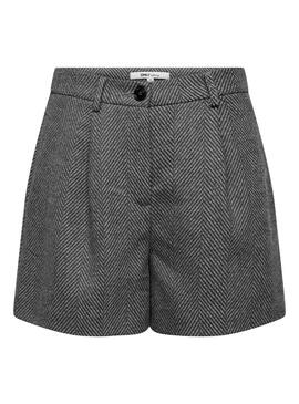 Short Only Tímido Cinza para Mulher