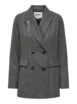 Blazer Only Shay Cinza para Mulher