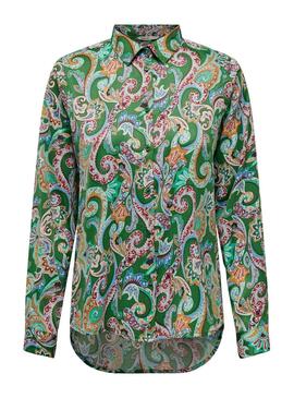 Camisa Only Jane Verde para Mulher
