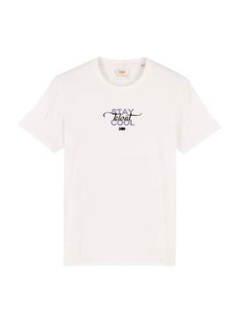 T-Shirt Klout Cool Branco Unisex