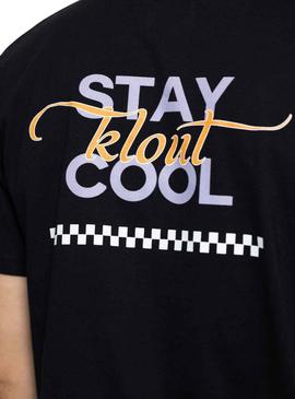 T-Shirt Klout Cool Preto Unisex