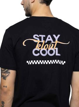 T-Shirt Klout Cool Preto Unisex