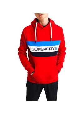 Troféu Sweat Superdry Vermelho Homem