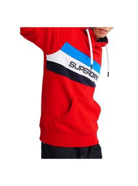 Troféu Sweat Superdry Vermelho Homem