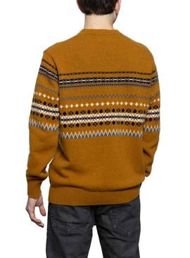 Camisola Klout Yacar Ocre para Homem