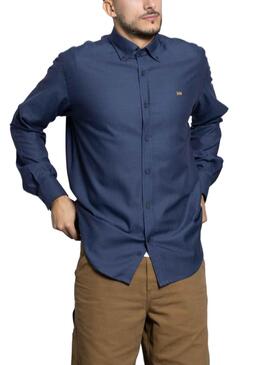 Camisa Klout Indigo Azul para Homem