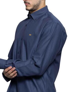 Camisa Klout Indigo Azul para Homem
