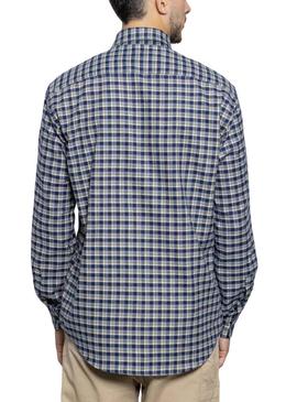 Camisa Klout London Azul para Homem