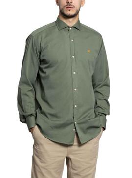 Camisa Klout Sálvia Verde para Homem