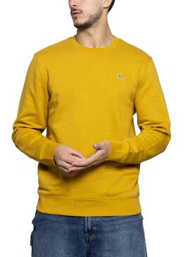 Sweat Basica Klout Ocre para Homem