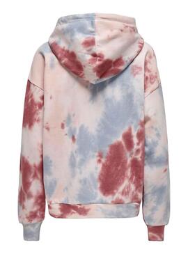 Sweat Only Joda Tie Dye Rosa para Mulher