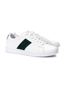 Sapatilhas Lacoste Carnaby Evo Branco Verde Homem