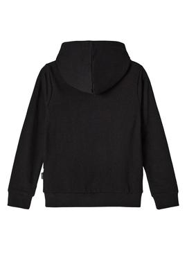 Sweat Name It Nasweat Preto para Menina