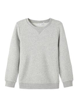 Sweat Name It Leno Cinza para Menino