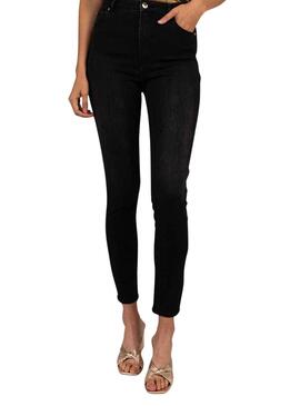 Calças Jeans Naf Naf Style Preto para Mulher