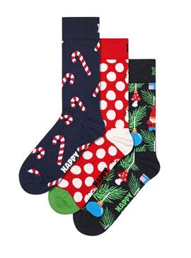 Pack Happy Socks Meias de Natal