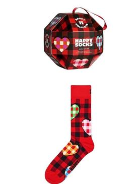 Maias Happy Socks Bauble Vermelho