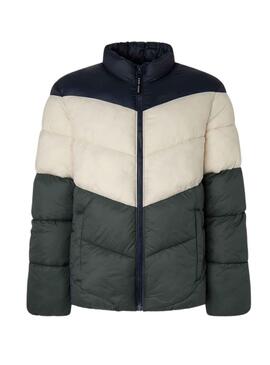 Casaco de pluma Pepe Jeans Acolchoado Azul Homem