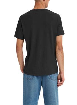 T-Shirt Levis Graphic Logo Lilás e Preto