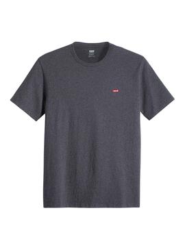 T-Shirt Levis Original Logo Cinza para Homem