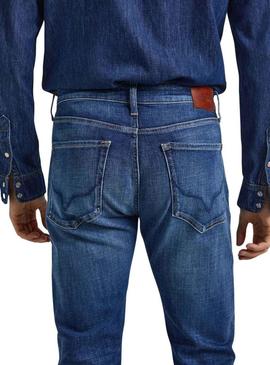 Calças Jeans Pepe Jeans Guindaste Azul para Homem