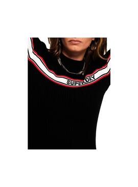 Vestido Superdry Logo Preto Mulher
