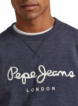 Sweat Pepe Jeans Novo Azul para Homem