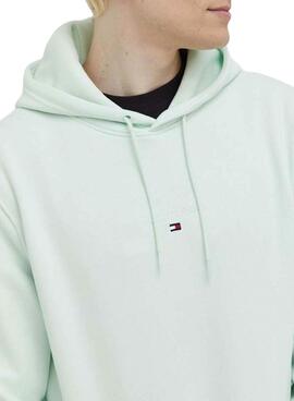 Sweat Tommy Hilfiger Tonal Verde para Homem