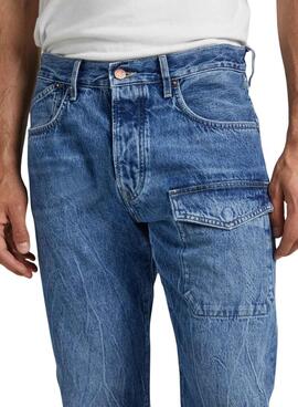 Calças Jeans Pepe Jeans Callen Azul Homem