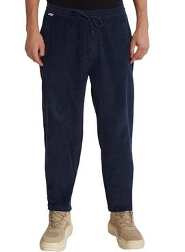 Calças Tommy Jeans Corduroy Azul Marinho Homem