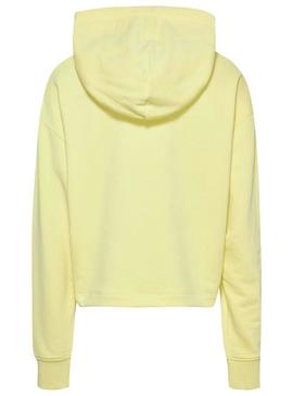 Sweat Tommy Jeans Rlx Essential Amarelo Mulher