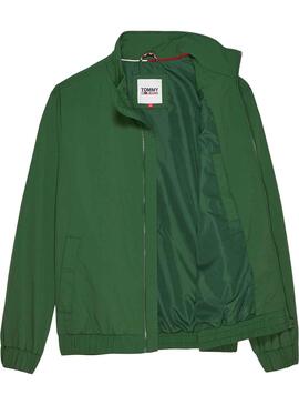 Casaca Tommy Jeans Essential Verde para Homem