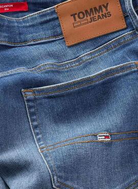 Calças Jeans Tommy Jeans Scanton Azul