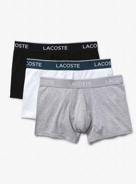 Pack 3 Cuecas Lacoste Multicolor para Homem